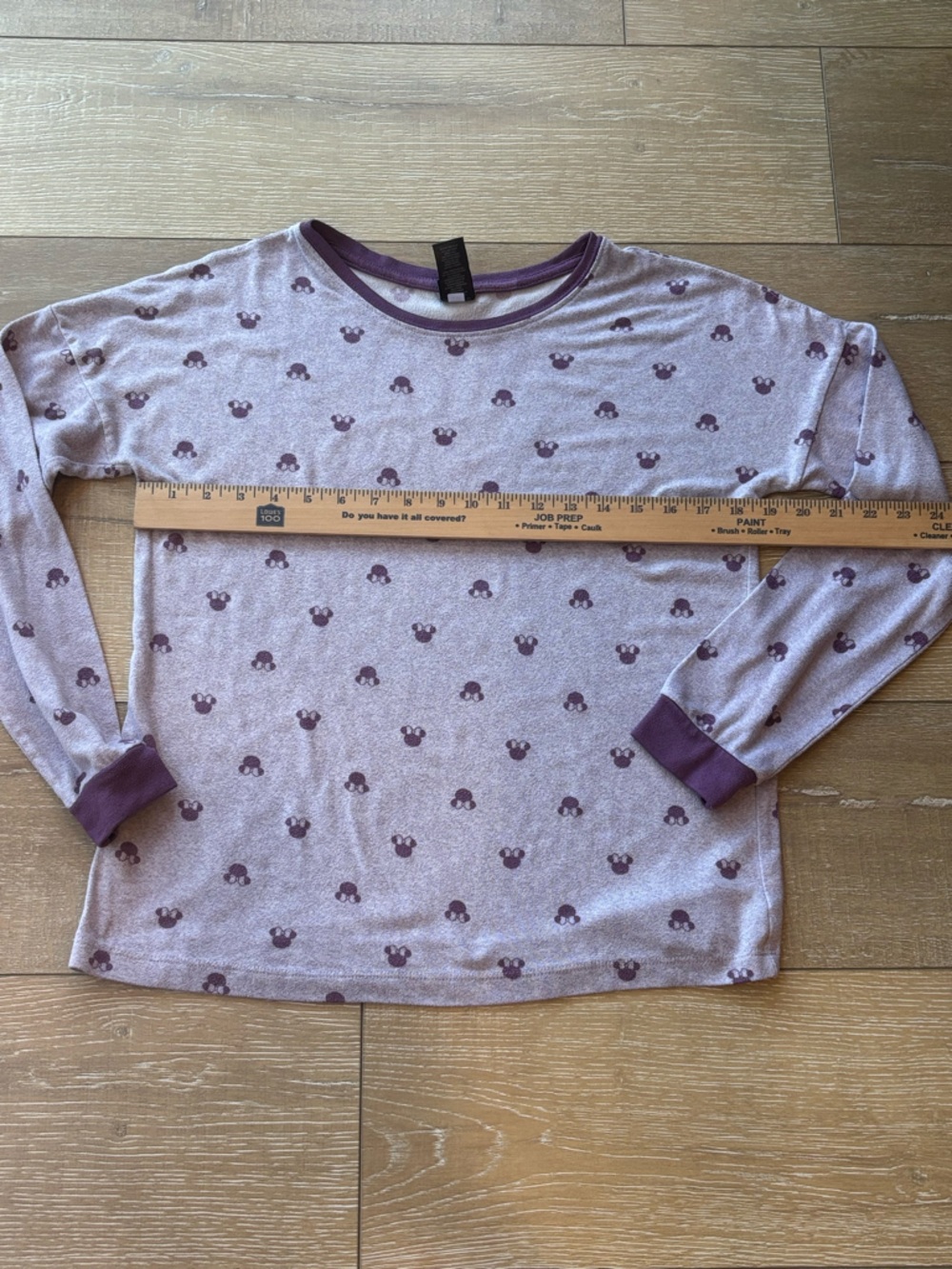 Disney Minnie Mouse Purple Lounge PJ Set - Small - Picture 9 of 13
